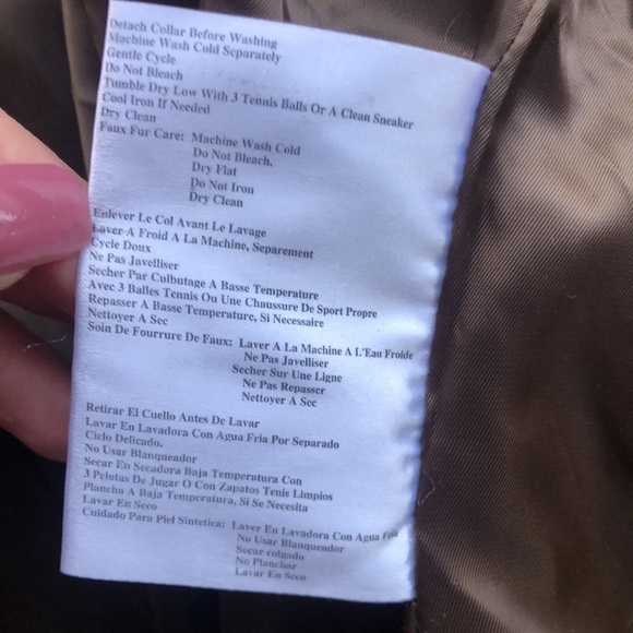 MICHAEL Michael Kors Down Feathers Jacket Detachable Collar & Hood - Picture 10 of 13